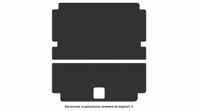Килимки в салон BMW X7 G07 2018-… I покоління EU Crossover 7-ми місна - Фото 2