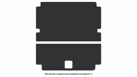 Килимки в салон BMW X7 G07 2018-… I покоління EU Crossover 6-ти місна - Фото 2