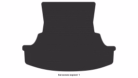 Interior mats for the Chrysler 300C 2004-2011 I generation EU Sedan - Фото 2