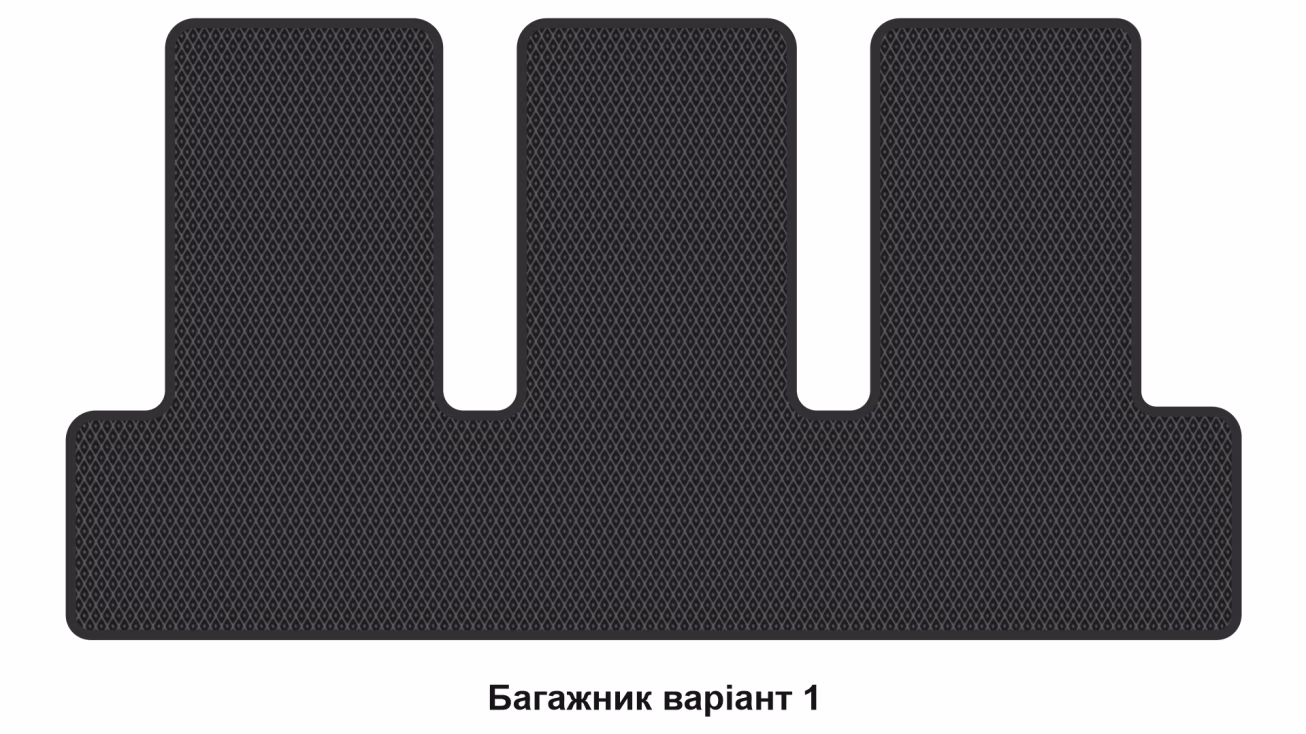 Килимки в салон Citroen Jumpy (K0) 2016-… III покоління EU VAN 6-ти місна - Фото 5
