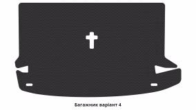 Килимки в салон Dacia Lodgy 2012-… I покоління EU Minivan 7-ми місна - Фото 2