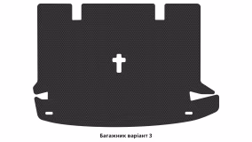 Килимки в салон Dacia Lodgy 2012-… I покоління EU Minivan 7-ми місна - Фото 3