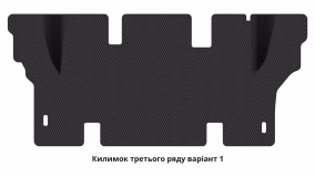 Килимки в салон Dacia Lodgy 2012-… I покоління EU Minivan 7-ми місна - Фото 7