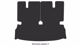 Килимки в салон Dacia Logan MCV 2004-2008 I покоління EU Universal до рестайлінг 7-ми місна - Фото 2