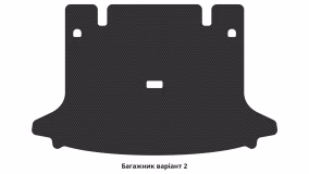 Килимки в салон Dacia Logan MCV 2004-2008 I покоління EU Universal до рестайлінг 7-ми місна - Фото 3