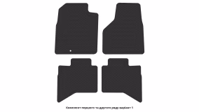 Килимки в салон Dodge Ram 1500 2002-2009 III покоління US Pickup 4-х дверна Quad Cab - Фото 3
