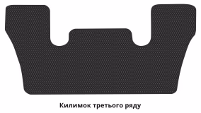 Килимки в салон Dodge Durango (WK2) 2010-2014 III покоління US Crossover до рестайлінг 7-ми місна - Фото 6