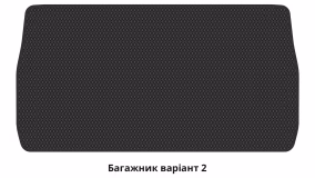 Килимки в салон Dodge Grand Caravan 2010-2020 V покоління US Minivan рестайлінг 8-ми місна - Фото 2