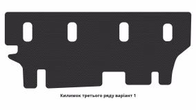 Килимки в салон Dodge Grand Caravan 2010-2020 V покоління US Minivan рестайлінг 8-ми місна - Фото 5