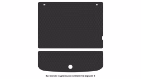 Килимки в салон Dodge Journey 2007-2021 I покоління EU Crossover 7-ми місна - Фото 4