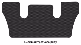 Килимки в салон Dodge Durango (WK2) 2014-… III покоління US Crossover рестайлінг 6-ти місна - Фото 3