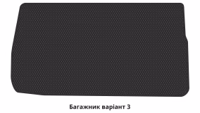 Килимки в салон Dodge Grand Caravan 2010-2020 V покоління EU Minivan рестайлінг 7-ми місна - Фото 2