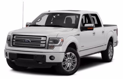 Килимки в салон Ford F-150 Raptor 2014-2021 XIII покоління US Pickup 4-х дверна Super Crew