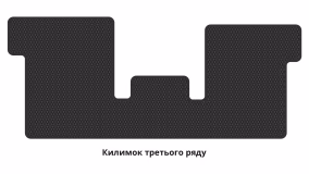 Килимки в салон Ford Explorer 2001-2006 III покоління US Crossover 5-ти дверна 7-ми місна - Фото 3
