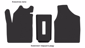Килимки в салон Ford Galaxy (WGR) 2000-2006 I покоління EU Minivan рестайлінг 7-ми місна - Фото 6