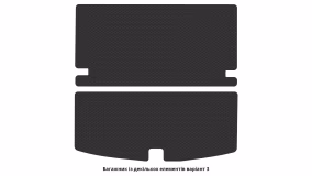 Interior mats for the Ford Explorer 2019-… VI generation US Crossover 7-seater - Фото 3