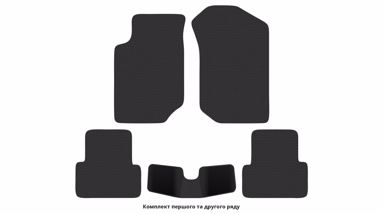 Interior mats for the Ford Escort (VI) 1992-1995 VI generation EU Universal - Фото 2