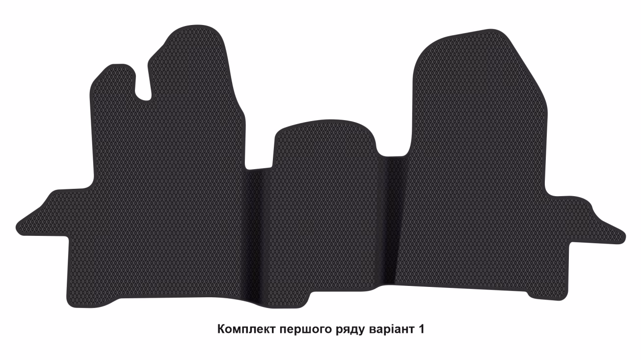 Килимки в салон Ford Tourneo Connect 2012-2021 II покоління EU VAN 8-ми місна - Фото 2