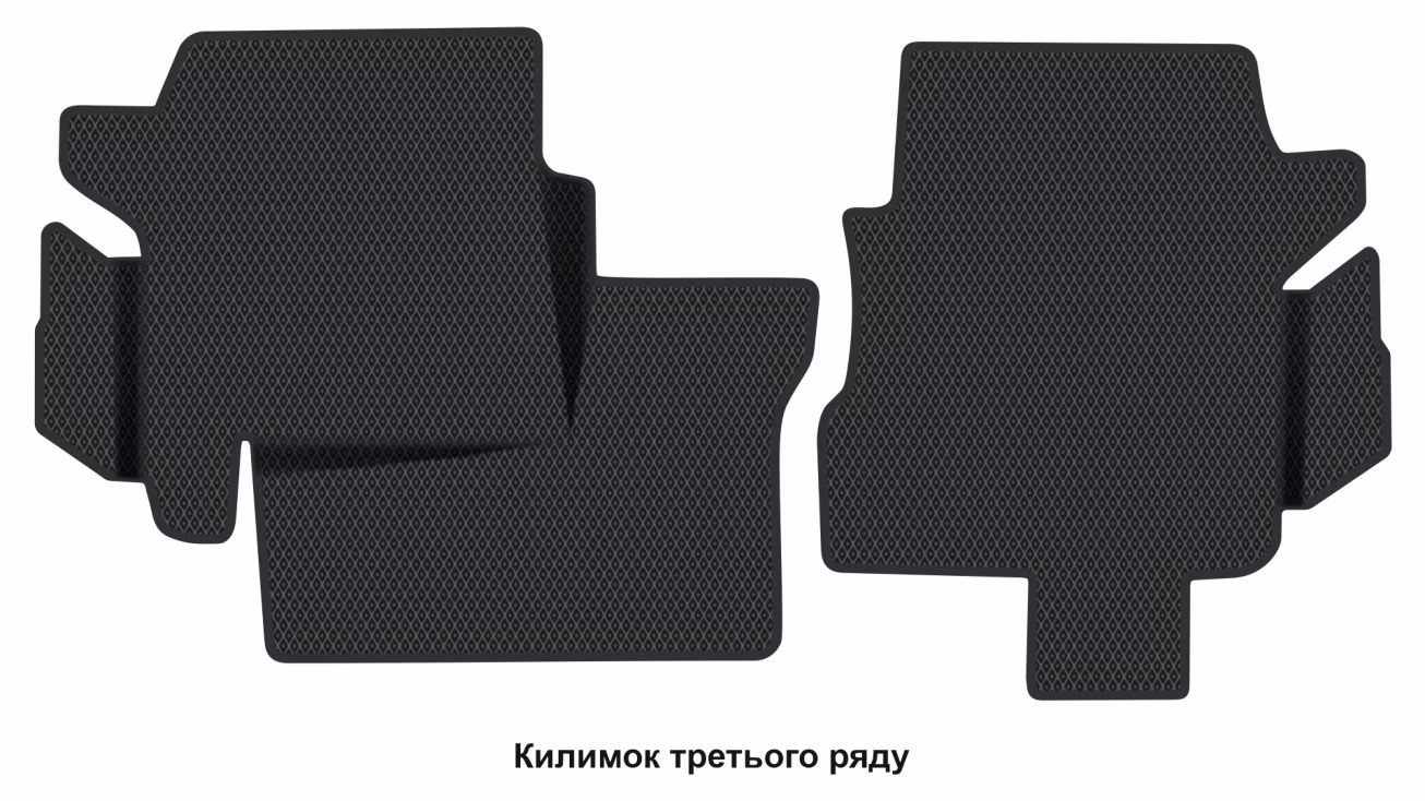 Килимки в салон Ford Grand Tourneo Connect 2012-2021 II покоління EU Minivan 5-ти місна Long - Фото 3