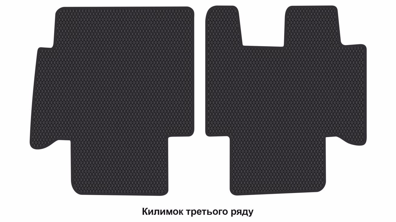 Килимки в салон Ford Grand Tourneo Connect 2012-2021 II покоління EU Minivan 7-ми місна Long - Фото 3