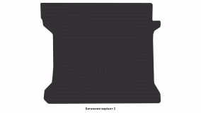 Interior mats for the Ford Transit Connect (V227) 2002-2013 I generation EU Minivan - Фото 3