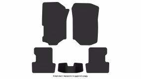 Interior mats for the Ford Escort (VII) 1995-2000 VII generation EU Universal - Фото 3