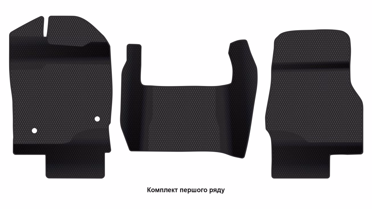 Килимки в салон Ford F-150 Raptor 2014-2021 XIII покоління US Pickup 4-х дверна Super Crew - Фото 2