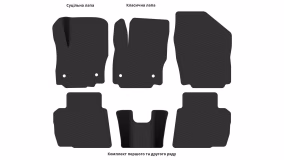Килимки в салон Ford Mondeo 2007-2010 IV покоління EU Universal до рестайлінг - Фото 4