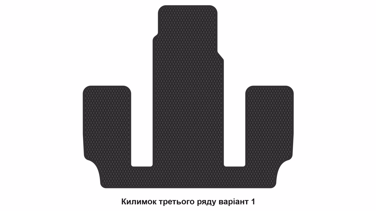Килимки в салон GMC Acadia 2016-2023 II покоління US Crossover 6-ти місна - Фото 3