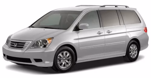 Килимки в салон Honda Odyssey (RB3) 2008-2013 IV покоління JP Minivan 8-ми місна