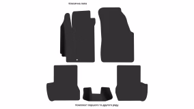 Килимки в салон Honda HR-V (GH) 1998-2005 I покоління EU Crossover 3-х дверна - Фото 3
