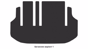 Килимки в салон Honda Elysion 2004-2015 I покоління CN Minivan 7-ми місна - Фото 2