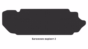 Килимки в салон Honda Stream 2000-2006 I покоління EU Minivan 7-ми місна - Фото 2