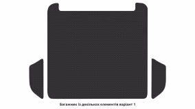 Килимки в салон Honda Stream 2000-2006 I покоління EU Minivan 7-ми місна - Фото 3