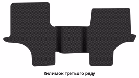 Килимки в салон Honda Stream 2000-2006 I покоління EU Minivan 7-ми місна - Фото 4