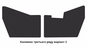 Килимки в салон Honda Pilot 2018-2022 III покоління US Crossover рестайлінг 8-ми місна - Фото 4