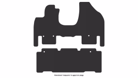 Килимки в салон Honda Odyssey (RL5) 2010-2017 IV покоління US Minivan 8-ми місна - Фото 2