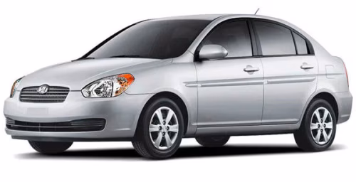 Килимки в салон Hyundai Accent (MC) 2005-2010 III покоління GB Sedan