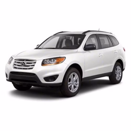 Килимки в салон Hyundai Santa Fe (CM) 2005-2010 II покоління KR Crossover до рестайлінг 7-ми місна