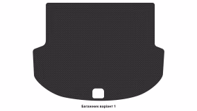Килимки в салон Hyundai Santa Fe (DM) 2012-2018 III покоління US Crossover 5-ти місна - Фото 3