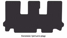Килимки в салон Hyundai Palisade 2018-2025 I покоління EU Crossover 8-ми місна - Фото 5