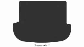 Килимки в салон Hyundai Santa Fe (CM) 2005-2010 II покоління KR Crossover до рестайлінг 5-ти місна - Фото 2