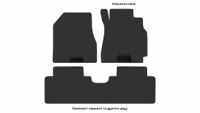 Килимки в салон Hyundai Tucson (JM) 2004-2012 I покоління EU Crossover праве кермо - Фото 3