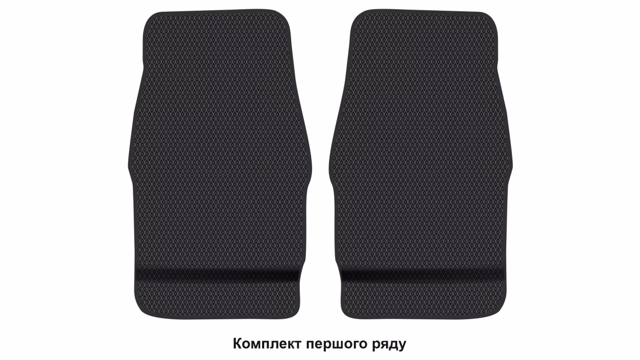 Килимки в салон Isuzu D-Max 2002-2012 I покоління EU Pickup 4-х дверна праве кермо - Фото 2