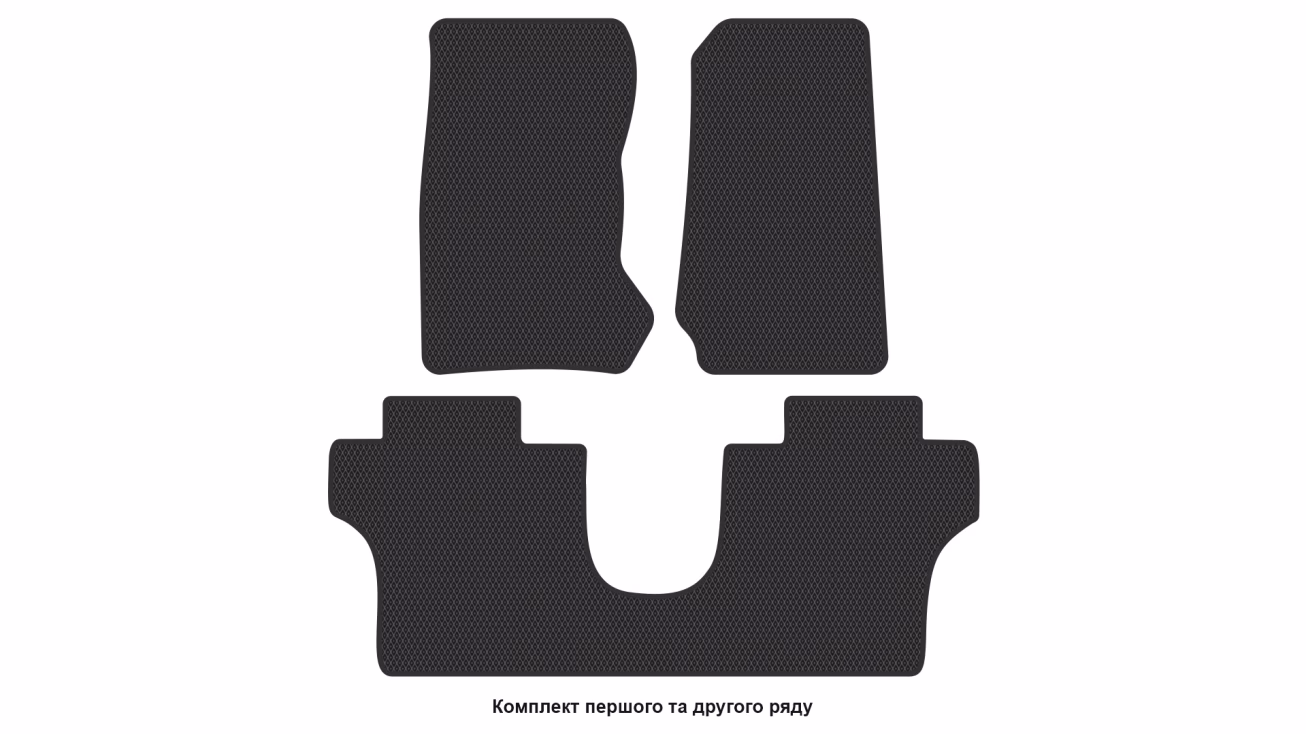 Килимки в салон Jeep Wrangler (JK) 2007-2018 III покоління US Crossover 3-х дверна - Фото 3