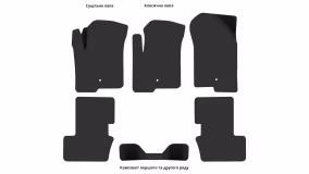 Килимки в салон Jeep Patriot (MK74) 2006-2011 I покоління US Crossover до рестайлінг - Фото 3