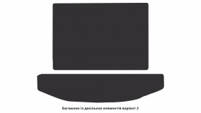 Килимки в салон Jetour X70 Plus 2020-… I покоління CN Crossover 7-ми місна - Фото 3