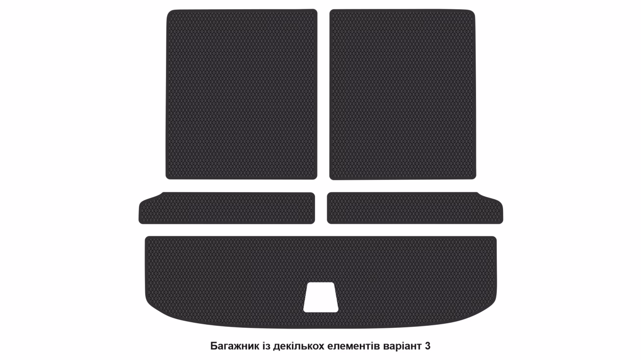 Килимки в салон Jetour X90 Plus 2021-… I покоління CN Crossover 7-ми місна - Фото 6