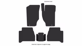 Коврики в салон Kia Sorento (BL) 2002-2009 I поколение Crossover правый руль - Фото 2
