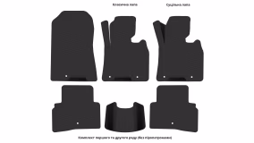 Коврики в салон Kia Sportage (QL) 2015-2021 IV поколение EU Crossover правый руль - Фото 5